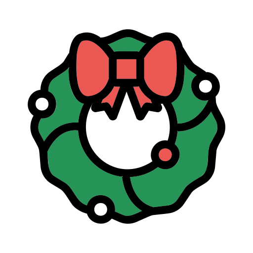 guirlande de noël Icône gratuit guirlande de noël Icône gratuit