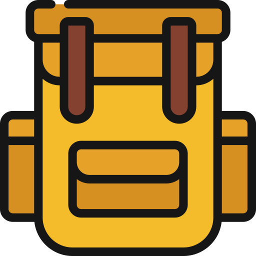 배낭 무료 아이콘