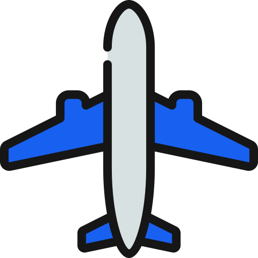 avión icono gratis