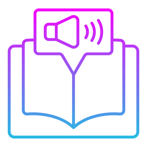 audio libro icono gratis