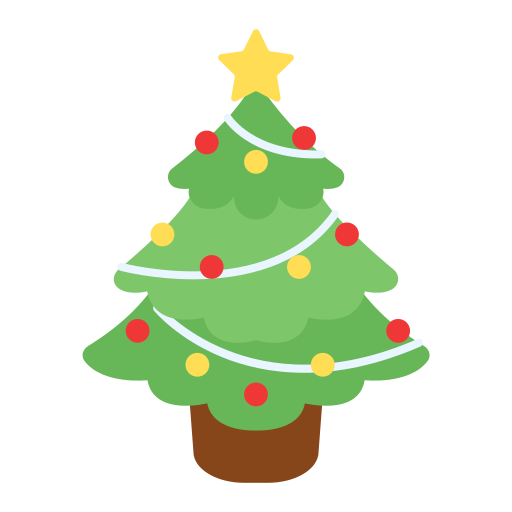 Christmas tree Generic color fill icon