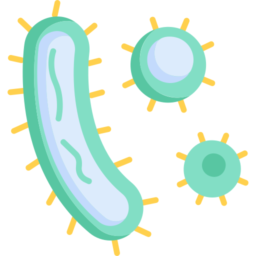 bacterias icono gratis