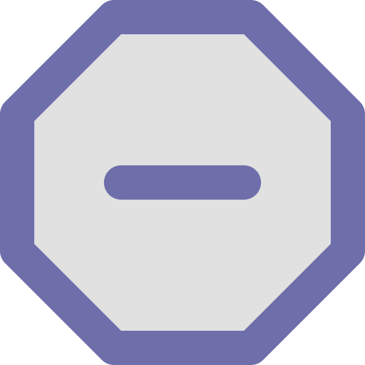 Stop free icon