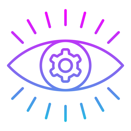 visión icono gratis