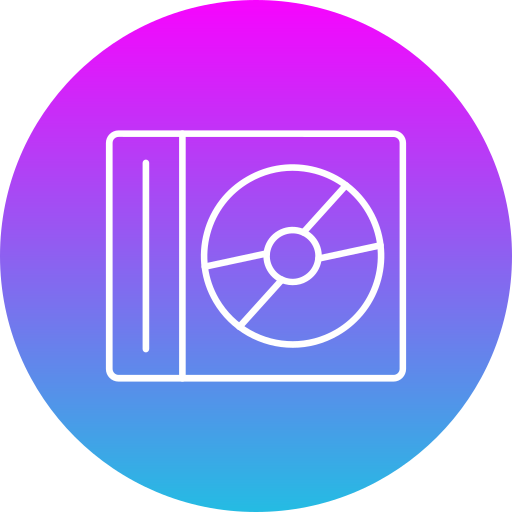 disco compacto icono gratis