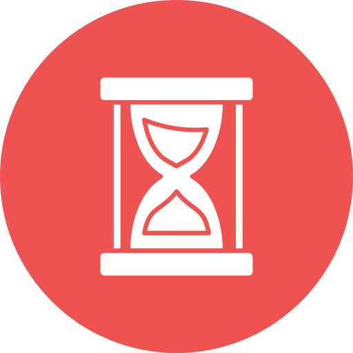 reloj de arena icono gratis