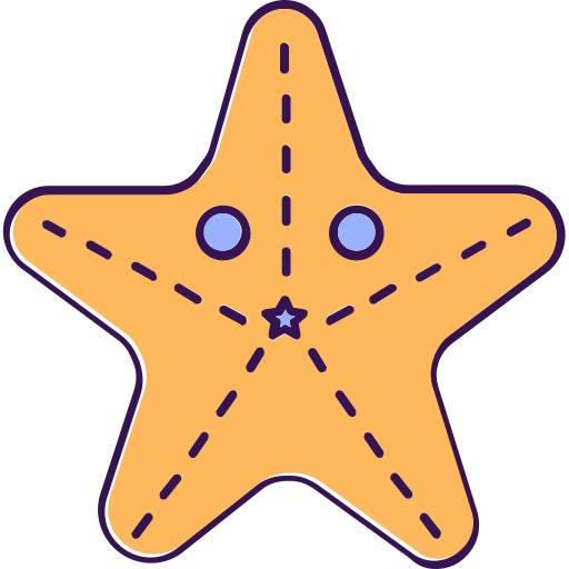 estrella de mar icono gratis