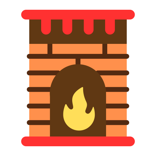 chimenea icono gratis