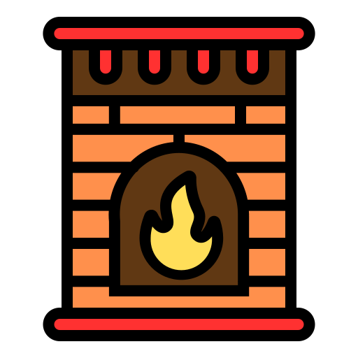 chimenea icono gratis