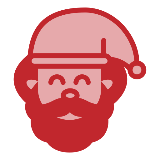 papá noel icono gratis