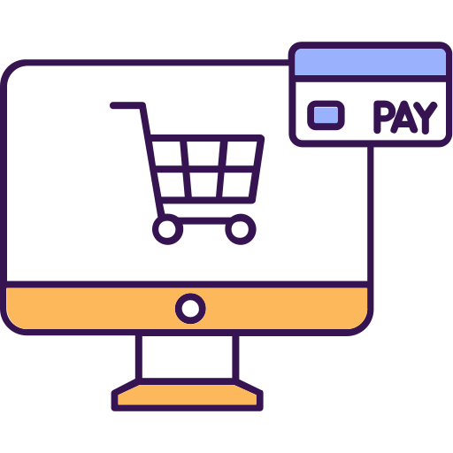 shopping en ligne Icône gratuit shopping en ligne Icône gratuit