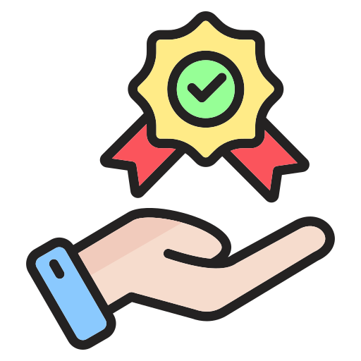 Guarantee free icon
