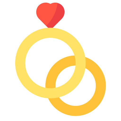 anillos icono gratis