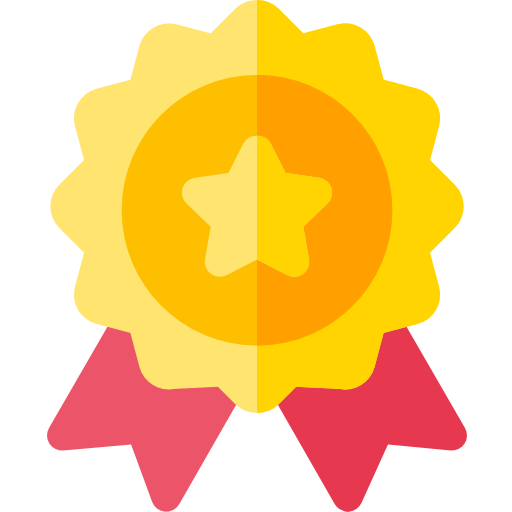 Award Basic Rounded Flat icon