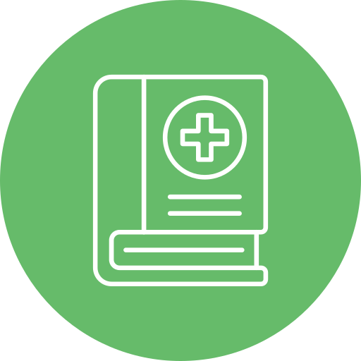 libro medico icono gratis