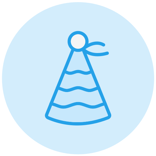 sombrero de fiesta icono gratis