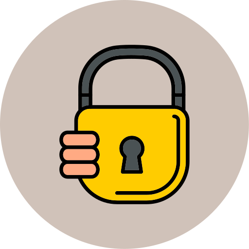 Padlock free icon