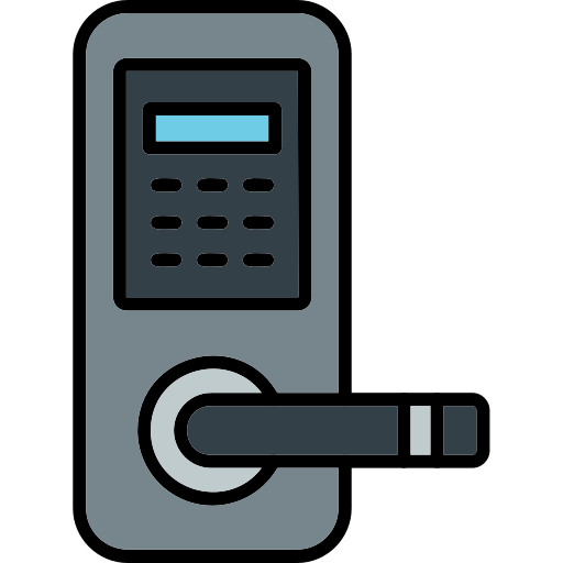 Door lock free icon Door lock free icon