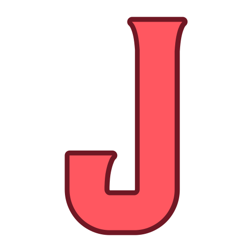 letra j icono gratis