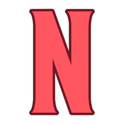 buchstabe n kostenlos Icon