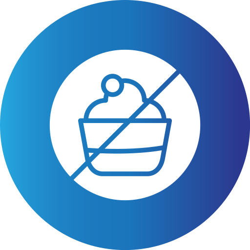 No sweets - Free signaling icons