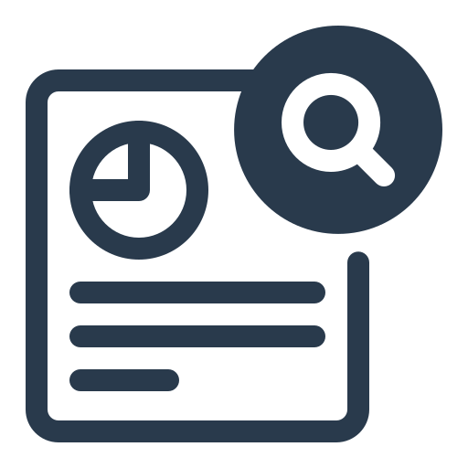 análisis icono gratis