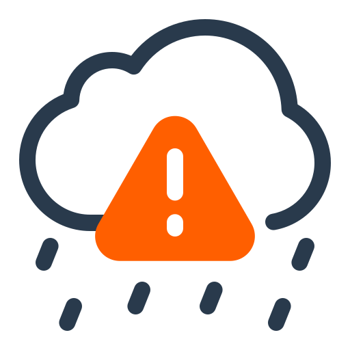 acidez del agua de lluvia icono gratis