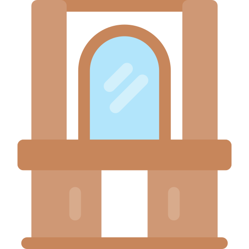 Туалетный столик бесплатно иконка Туалетный столик бесплатно иконка