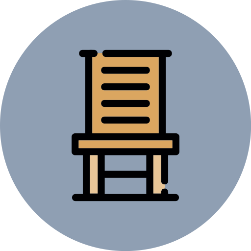 chaise Icône gratuit chaise Icône gratuit