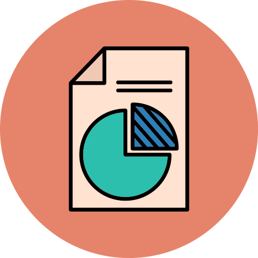 Business reporting free icon