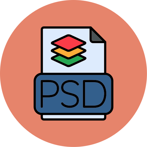 archivo psd icono gratis