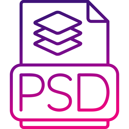 archivo psd icono gratis