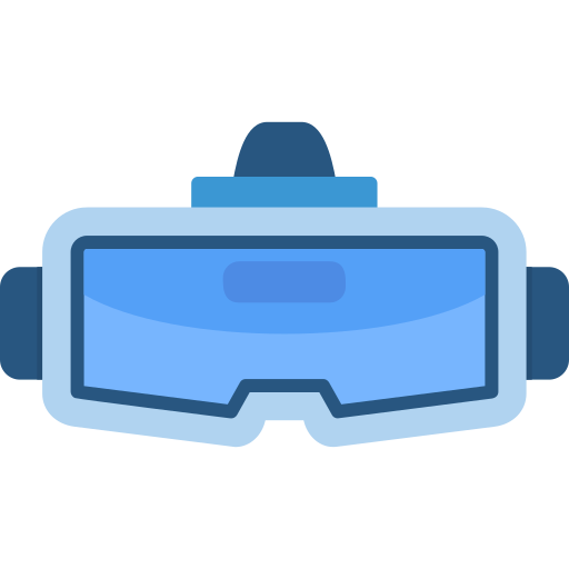 gafas de realidad virtual icono gratis