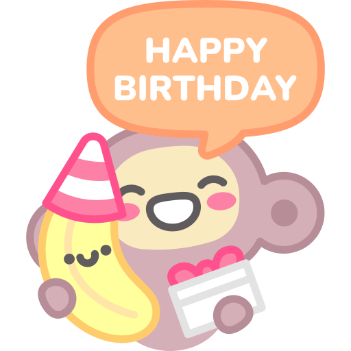 feliz cumpleaños gratis sticker