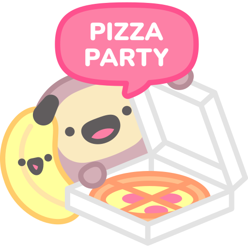 pizza gratis sticker