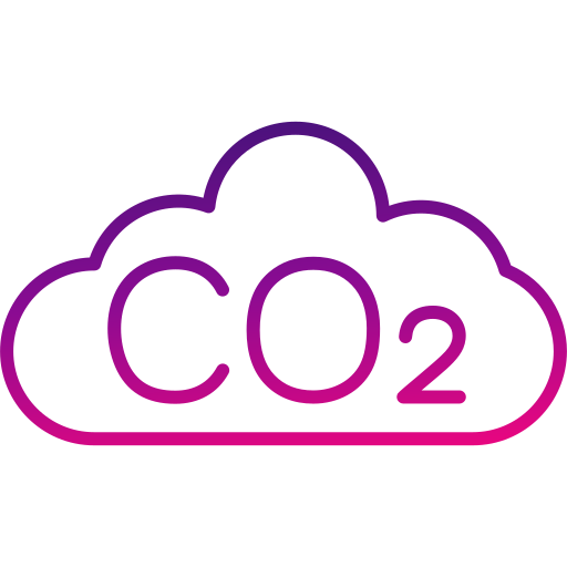 nube de co2 icono gratis