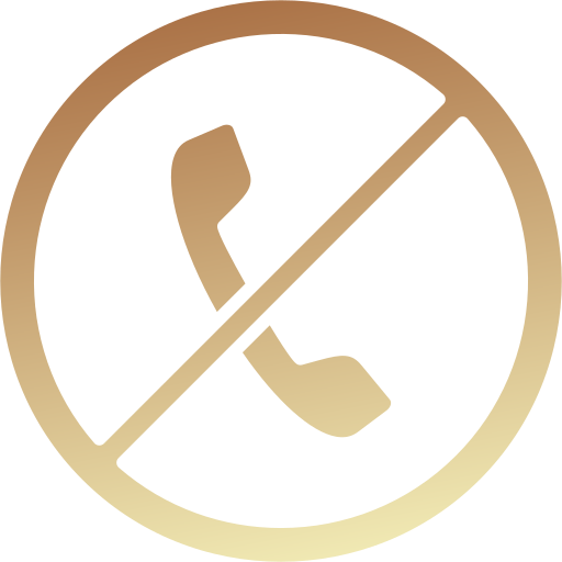 sin teléfonos icono gratis