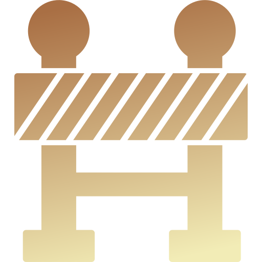 교통 장벽 무료 아이콘