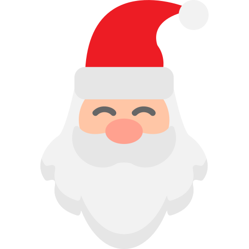 papá noel icono gratis