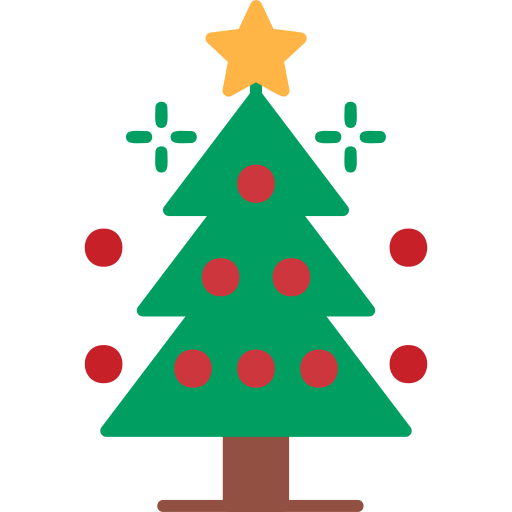 árbol de navidad icono gratis