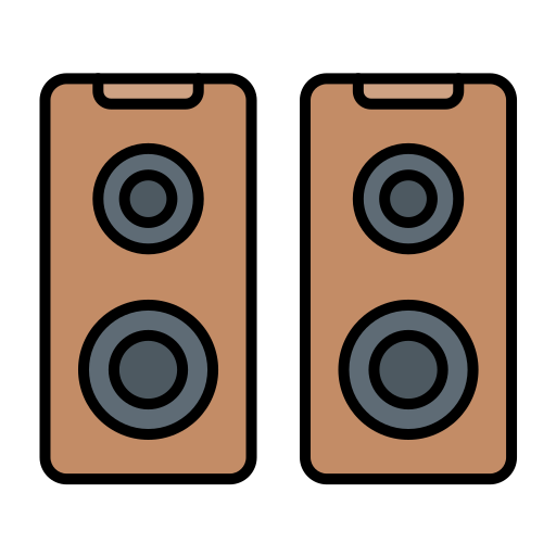 altavoces icono gratis