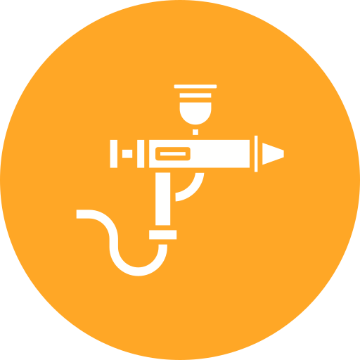 aerógrafo icono gratis