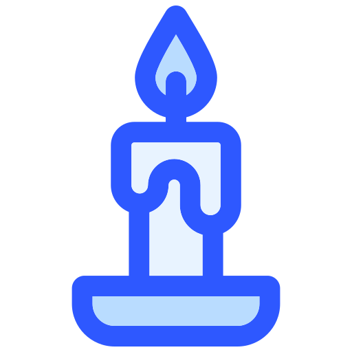 bougie Icône gratuit