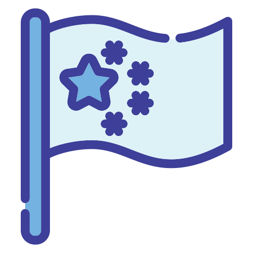 Flag free icon