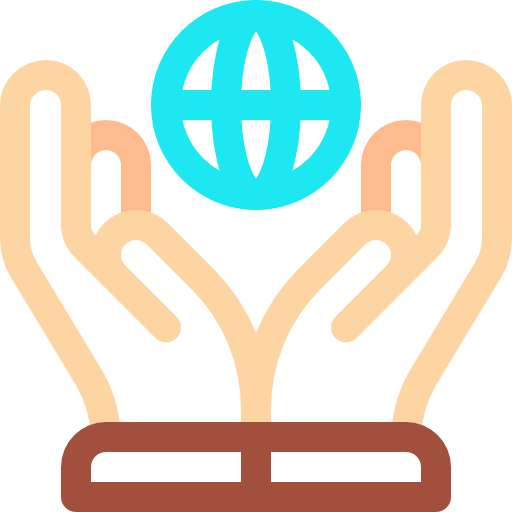 en todo el mundo icono gratis