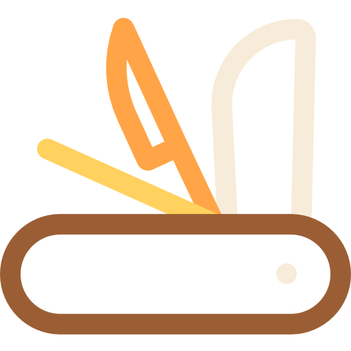 Swiss army knife free icon