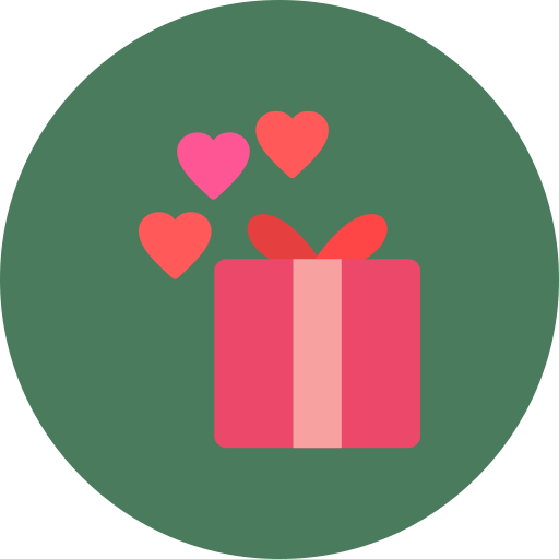 caja de regalo icono gratis