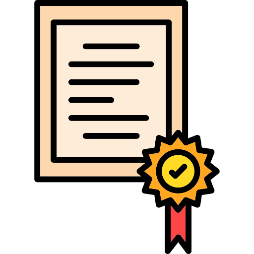 certificat Icône gratuit certificat Icône gratuit
