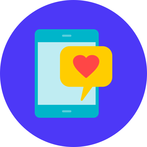 Love chat - Free communications icons