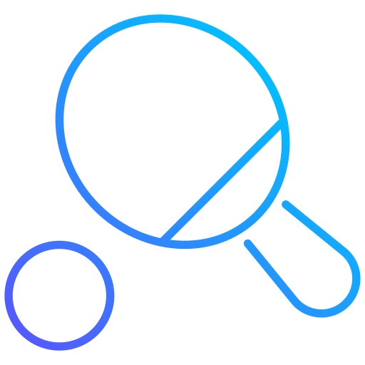 tenis de mesa icono gratis